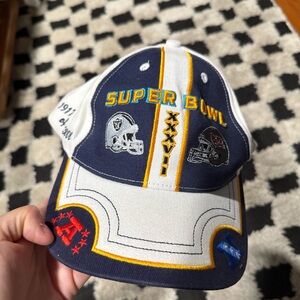 Vtg Reebok Super Bowl XXXVII Embroidered Cap